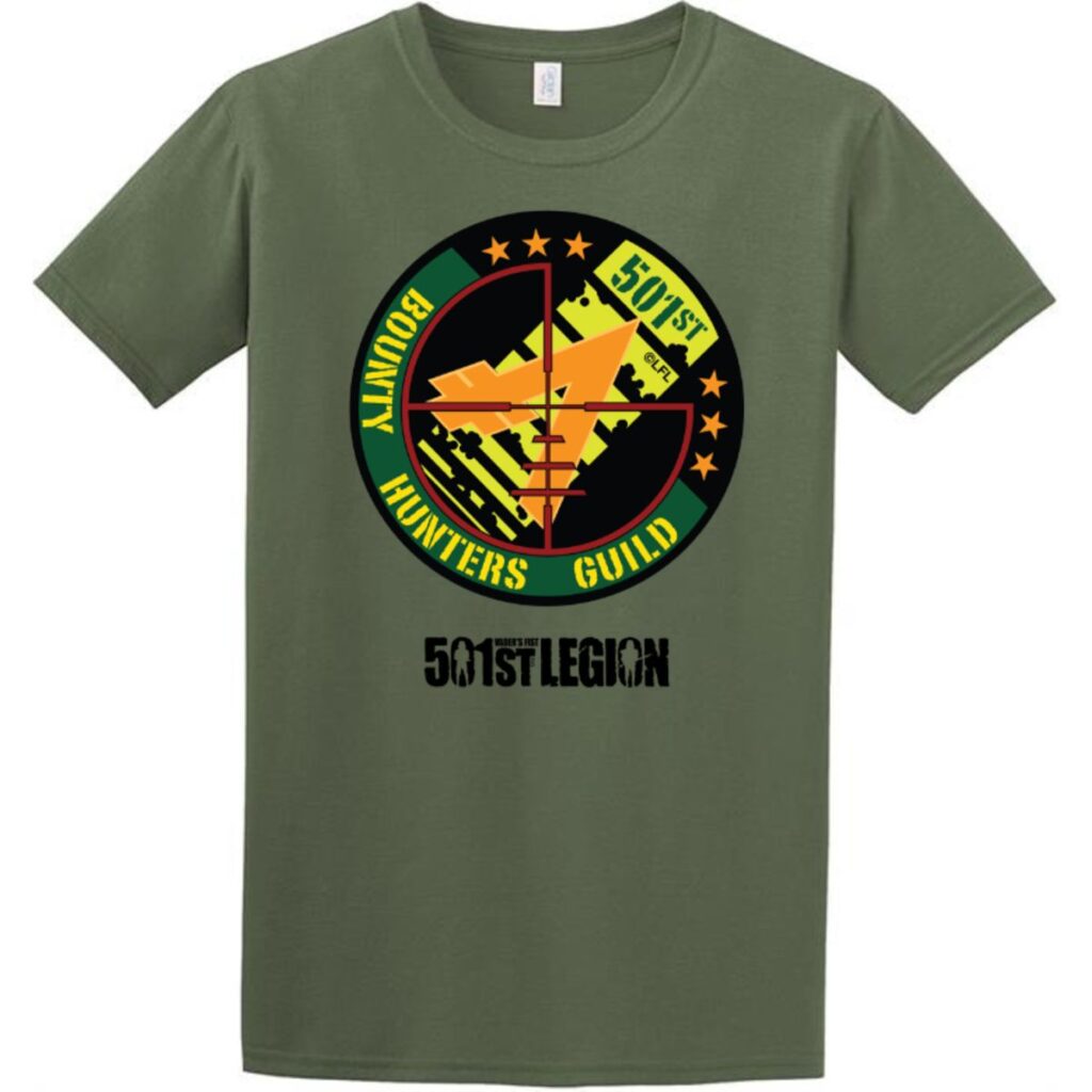 Bounty Hunters Guild TSHIRT MILITARY GREEN
