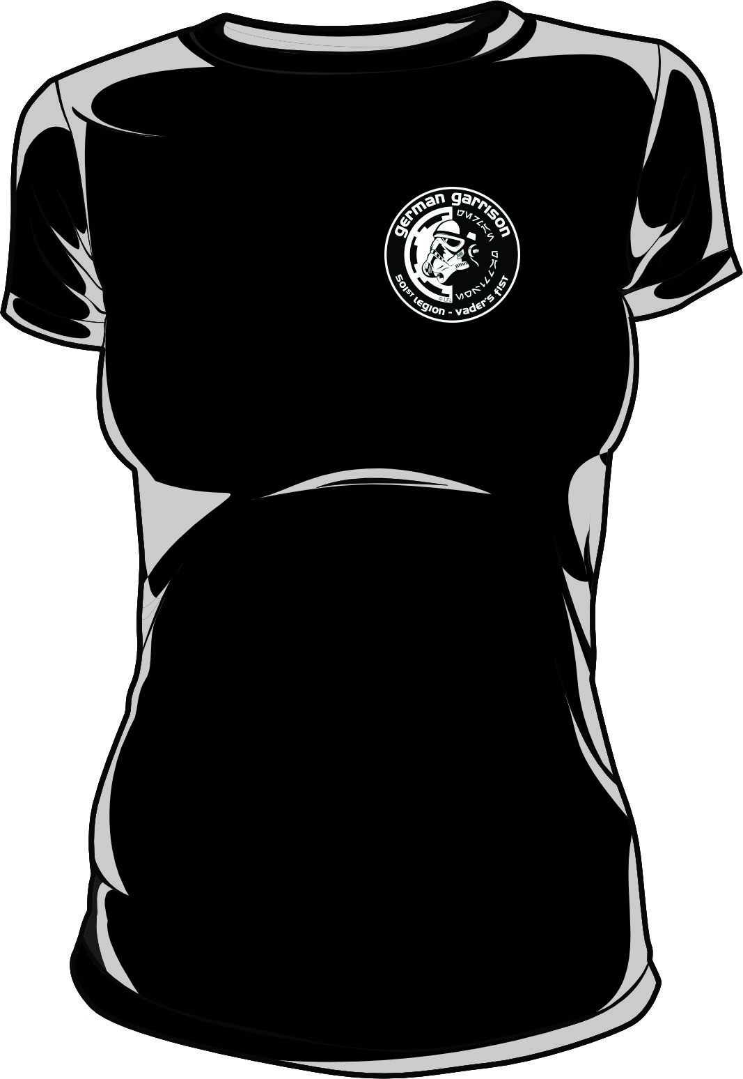 German Garrison Std. T-Shirt Uni Color Lady