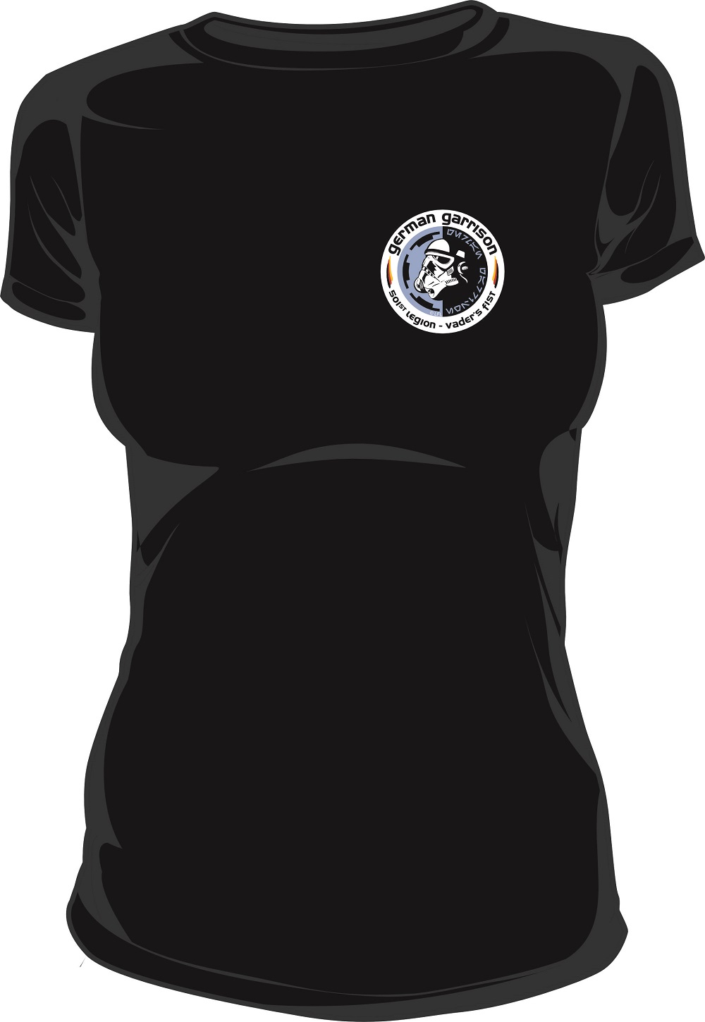 German Garrison Std. T-Shirt Multi Color Lady – Bild 4