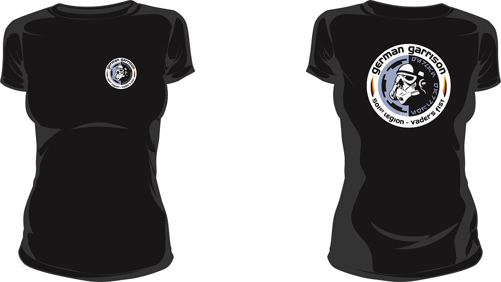 German Garrison Std. T-Shirt Multi Color Lady