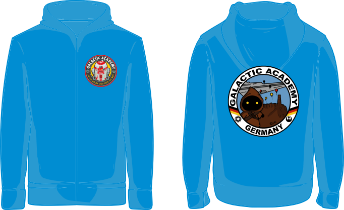 Galactic Academy Zip Hoodie ADULT – Bild 3