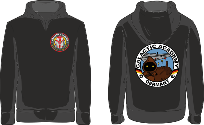 Galactic Academy Zip Hoodie KINDER