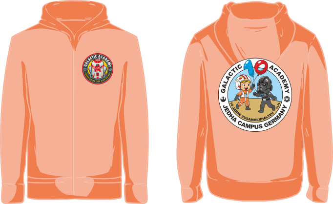 Galactic Academy Jubiläums Zip Hoodie KINDER – Bild 2