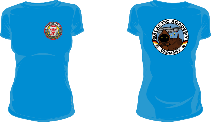 Galactic Academy T-Shirt ADULT Lady – Bild 2