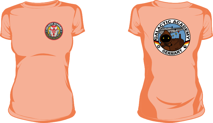 Galactic Academy T-Shirt ADULT Lady – Bild 3
