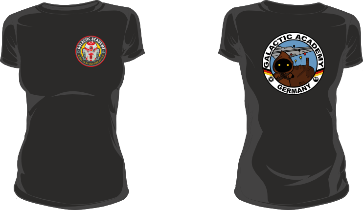 Galactic Academy T-Shirt ADULT Lady