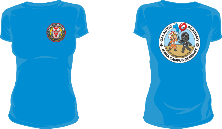 Galactic Academy Jubiläums T-Shirt ADULT Lady – Bild 2