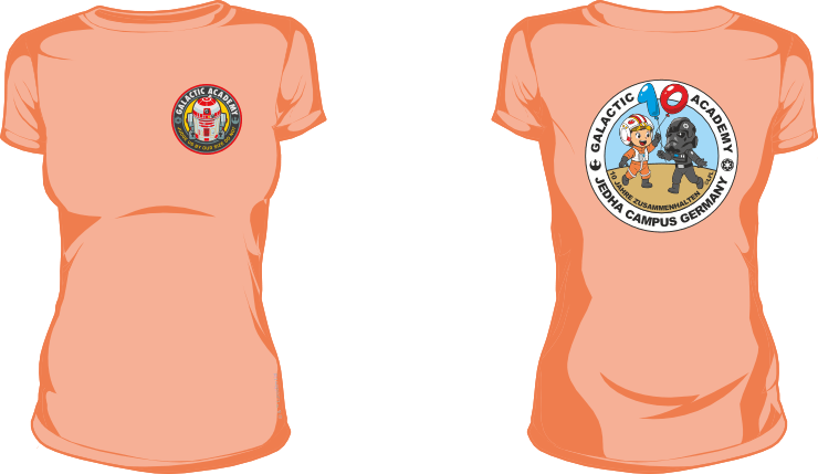 Galactic Academy Jubiläums T-Shirt ADULT Lady – Bild 3
