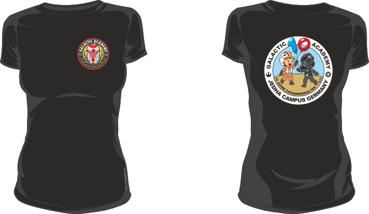 Galactic Academy Jubiläums T-Shirt ADULT Lady